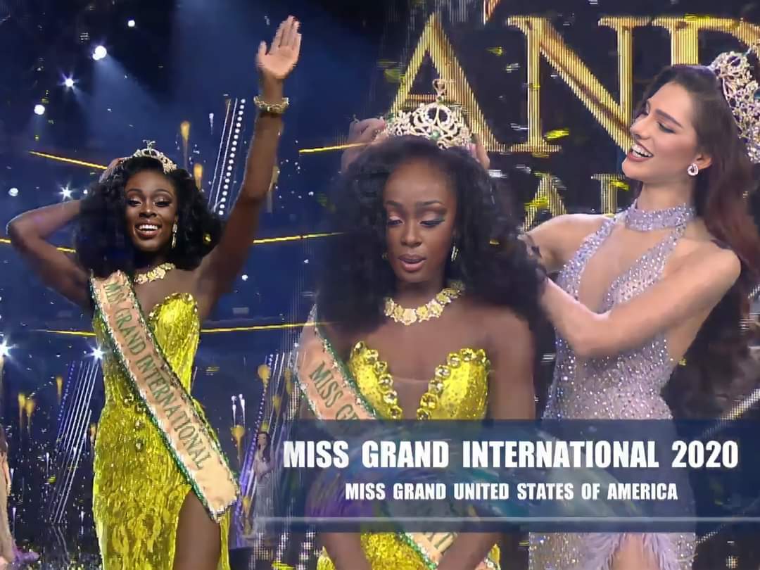 Miss Grand USA Abena Akuaba is Miss Grand International 2020