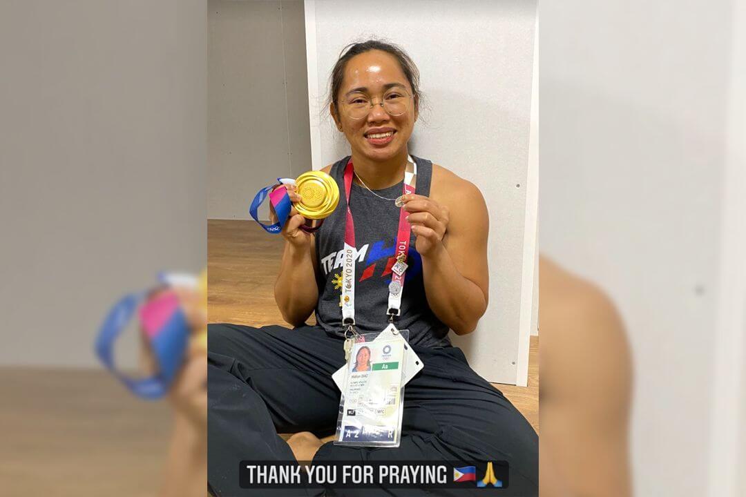 Hidilyn Diaz reveals story behind miraculous medal